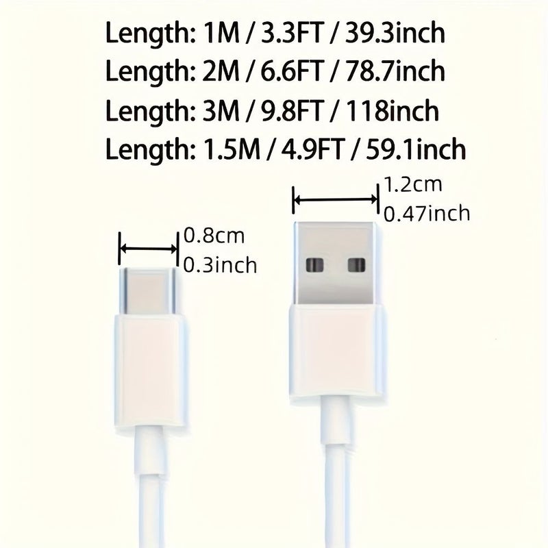 240W USB C Super Fast Charging Cable 9.84inch LED Display Nylon Cord - Image 5