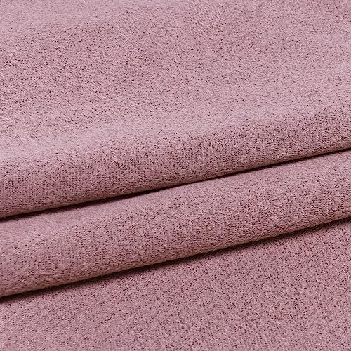 4Bang Upholstery Suede Fabric Soft & Smooth Suede Cloth Double-Sided Suede Material Furniture and Car Upholstery for Sofa,Chairs,Pillows,Vehicle Door Panel, Roof (48inchx60inch, Dark Pink) - Image 3