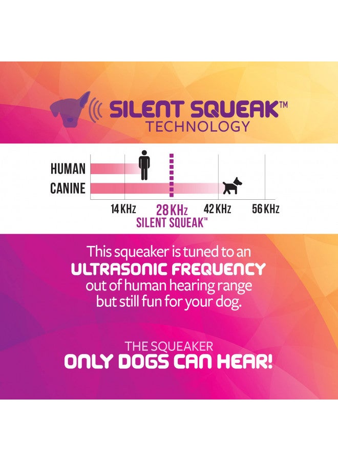 TrustyPup Strong 'N Silent Penguin Silent Squeak Plush Dog Toy, Chew Guard Technology - Black/White, Medium - Image 5