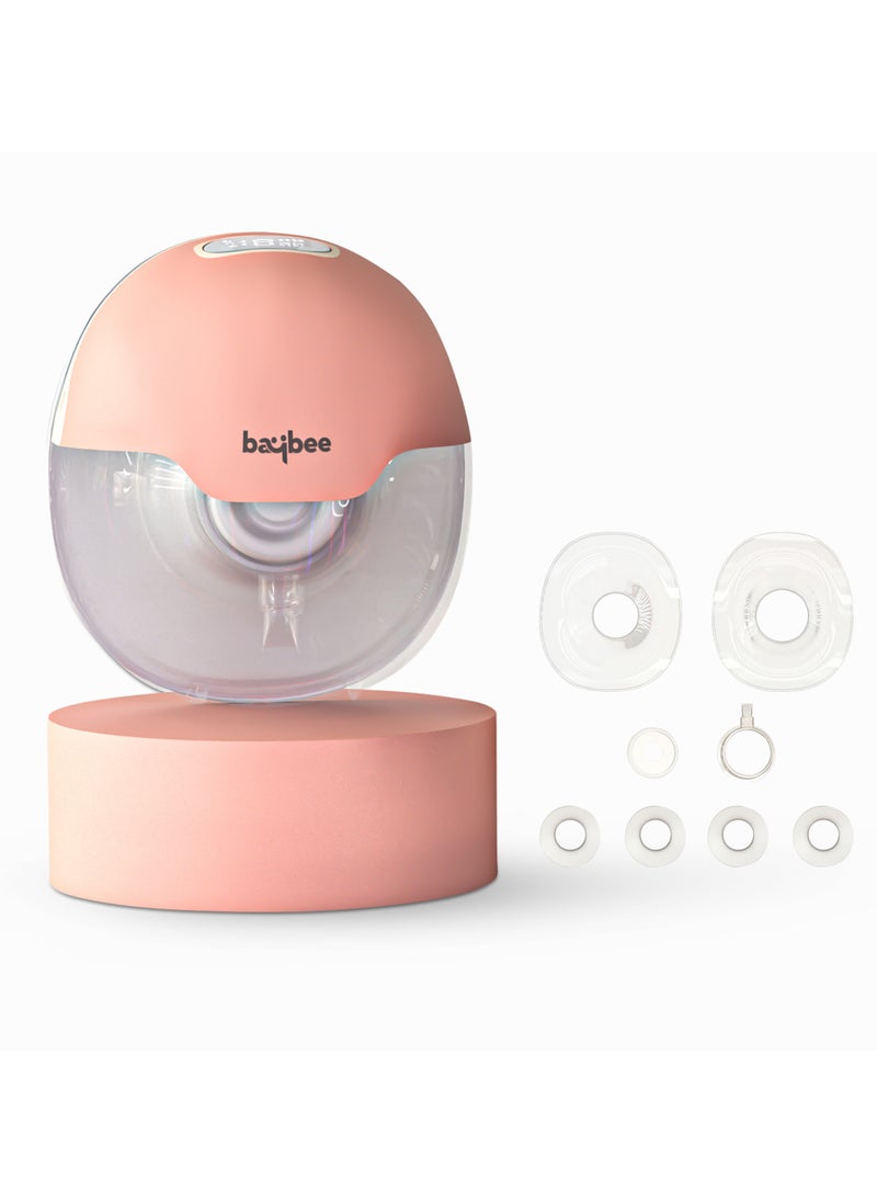 BAYBEE - Portable Hands Free Automatic Single Wearable Electric Pump For Mothers With 3 Modes And 15 Suction Levels, LED Display, Massage Mode - Image 1