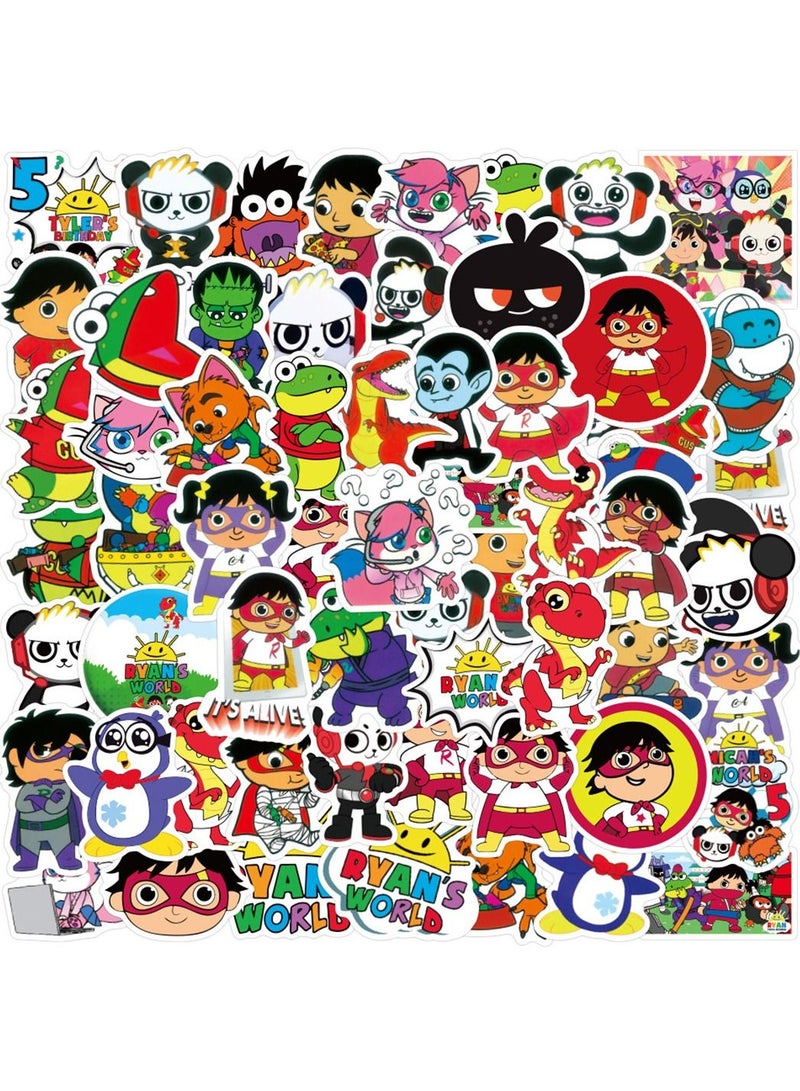 general 50-Piece Ryan Toys Review Cute Vinyl Waterproof Sticker