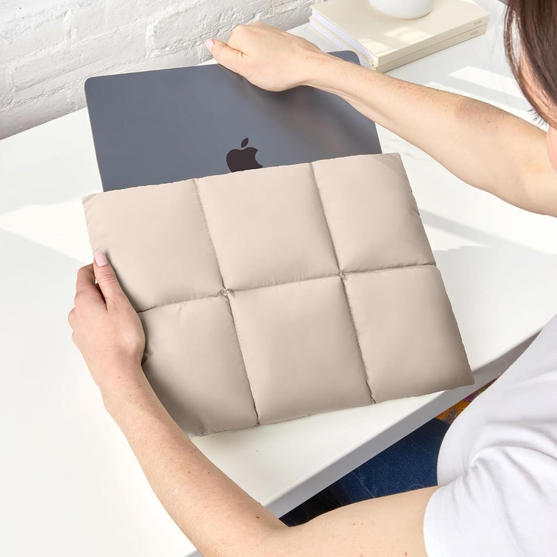 Vandel Puffy Laptop Sleeve Case, 13-14 inch Laptop Sleeve Bag, Waterproof Fabric Laptop Case 13.3 Inch, Compatible with MacBook Air/Pro 13 / Pro 14 - Image 5