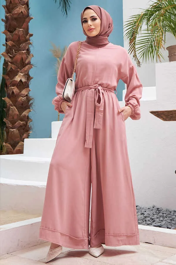 6569-CREP Overall Dress Powder
