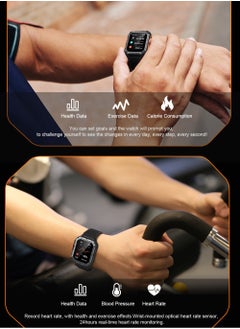 RollsTimi  Smart Watch for Men Military Sports Smartwatch with Bluetooth Call IP68 1.83 inch Fitness Tracker  - Image 5