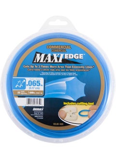 Arnold Arnold WLM-165 Maxi-Edge Commercial Grade String Trimmer Line with Cutting Tool, Universal Fit, 22 Refills, .065-Inch x 440-Foot, Blue  - Image 1