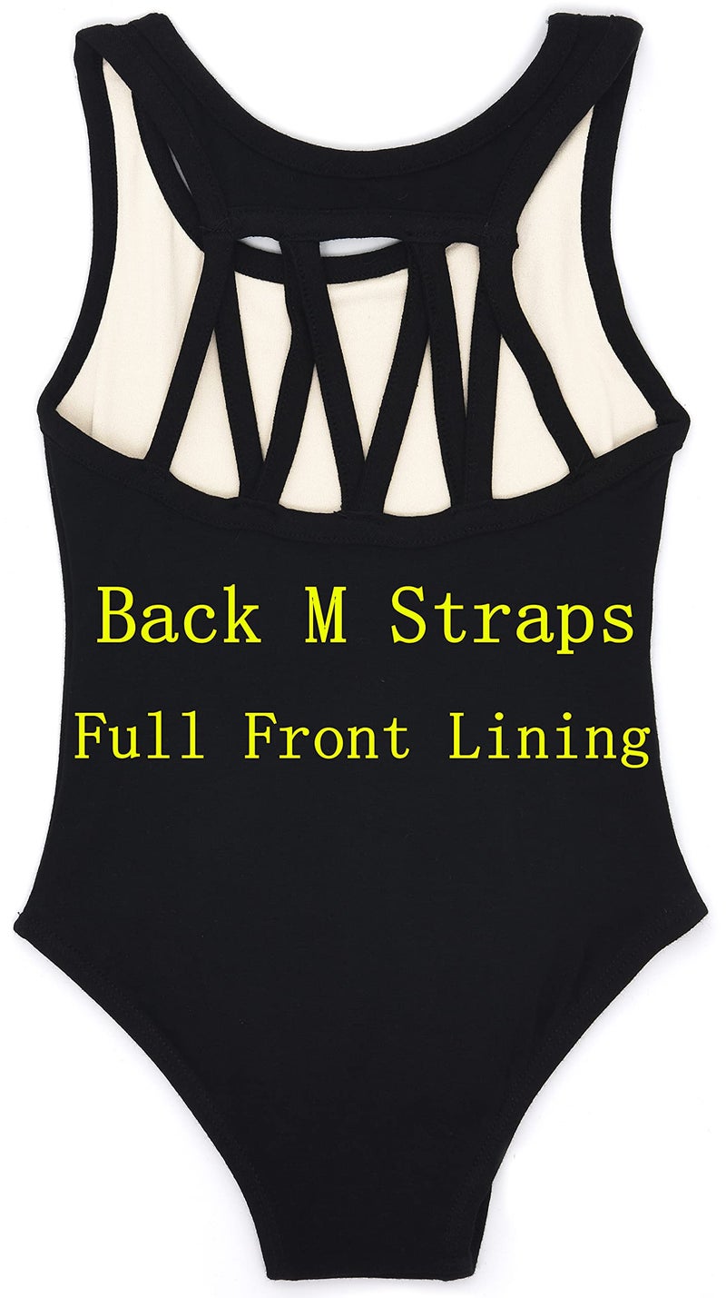 DANSHOW Tank Dance Leotards for Girls,Back M Straps(6001-XXL-06) - Image 3