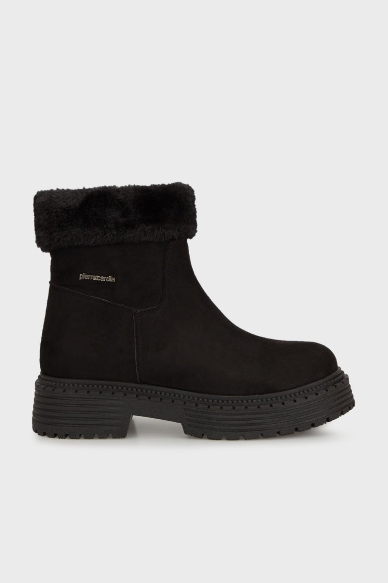 pierre cardin Thick-Soled Faux Fur Boots Women's Boots Pc52415  - Image 1