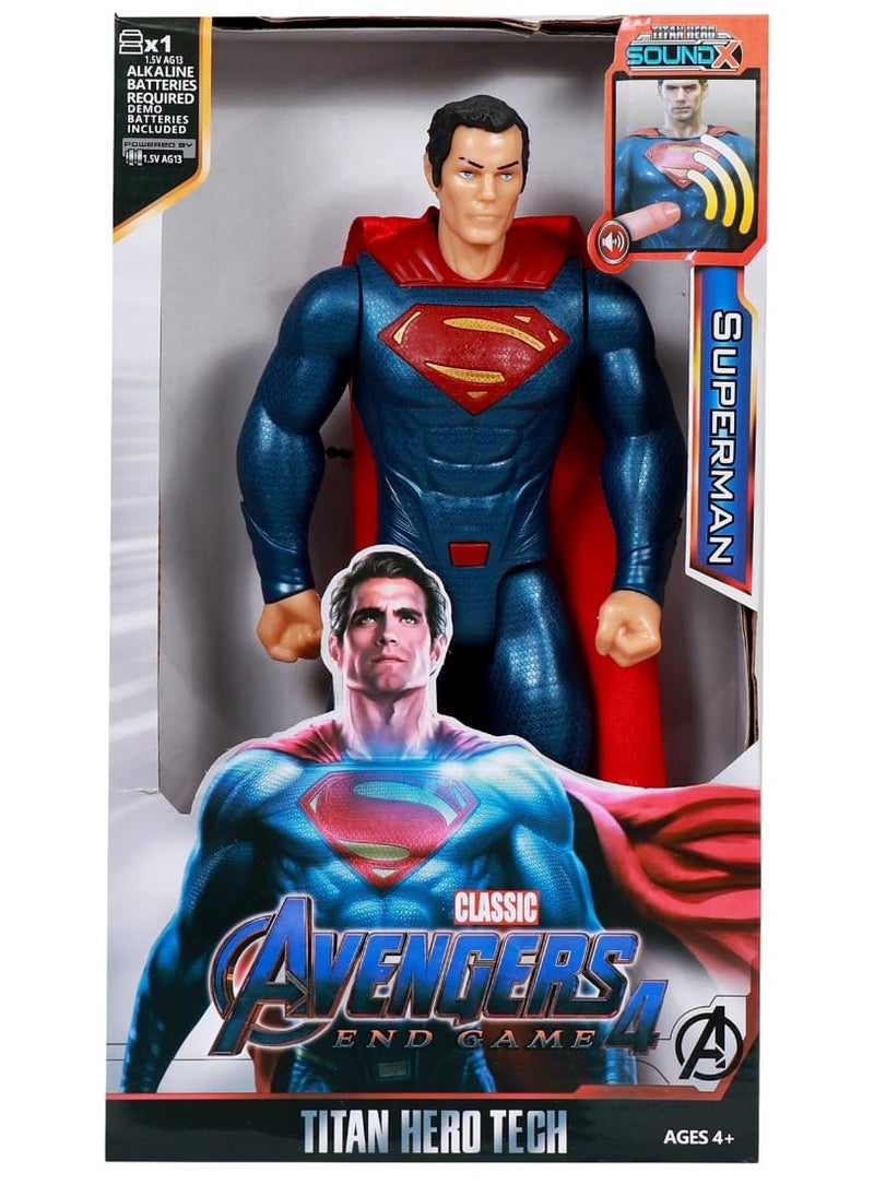 Generic - Superhero Action Figure Toys, Kids Superhero Toys, Hollywood Superhero, Action Figure, Set of Superhero Characters Superman - Image 1