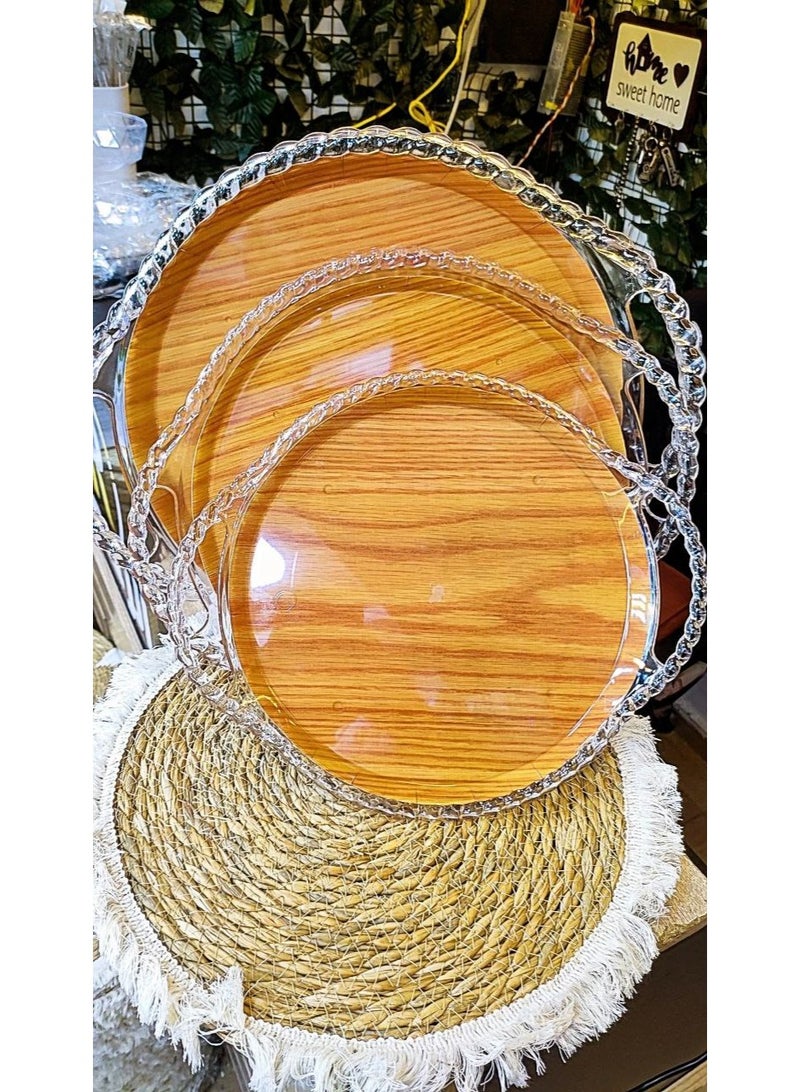 طقم صواني تقديم اكليرك - Image 2