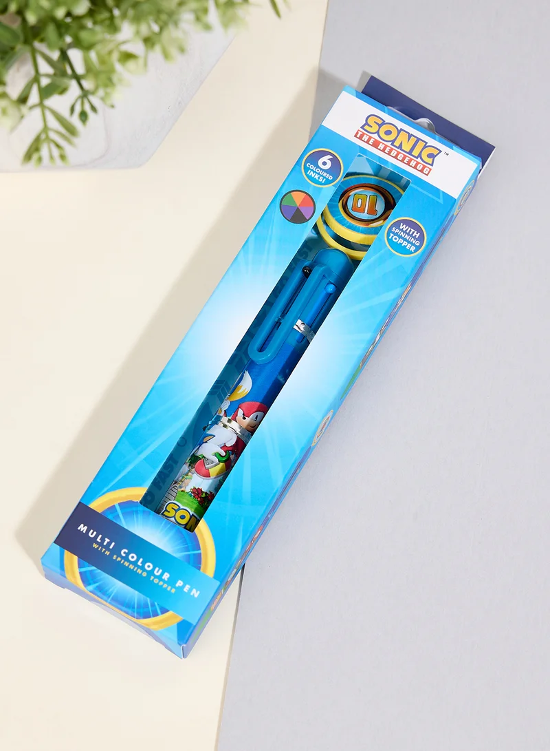 بيراميد Blue Multi-Colour Pen Spinning Topper