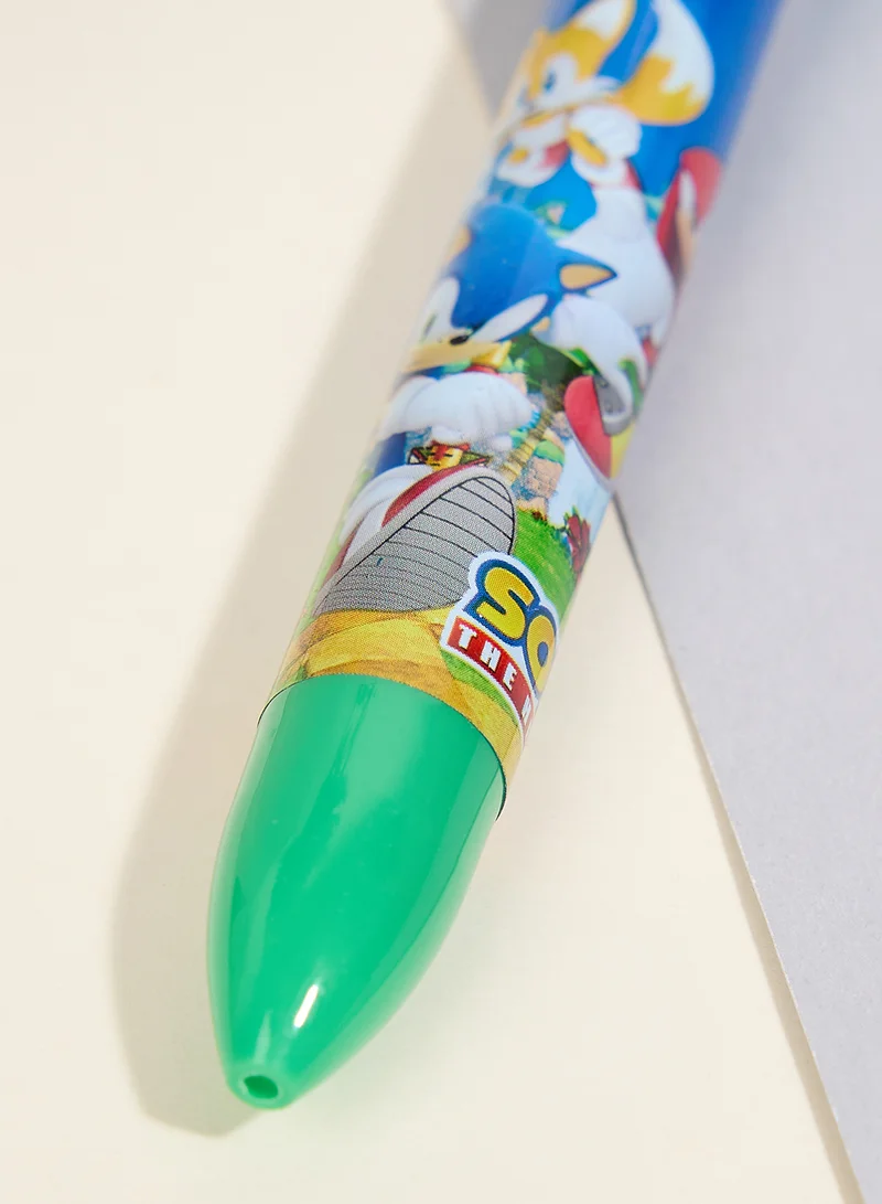 بيراميد Blue Multi-Colour Pen Spinning Topper