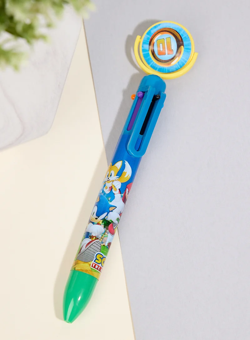 بيراميد Blue Multi-Colour Pen Spinning Topper