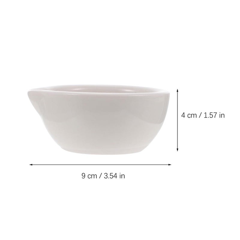 Ceramic Mortar and Pestle Set 60mm Sturdy Bowl for Coffee Herb Seasoning - Image 3
