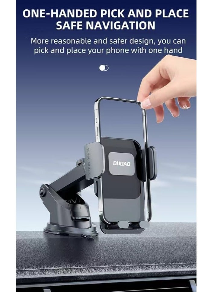 DUDAO Car Mobile holder Dashboard & Windshield Mount - Image 3