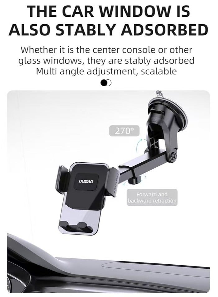 DUDAO Car Mobile holder Dashboard & Windshield Mount - Image 4