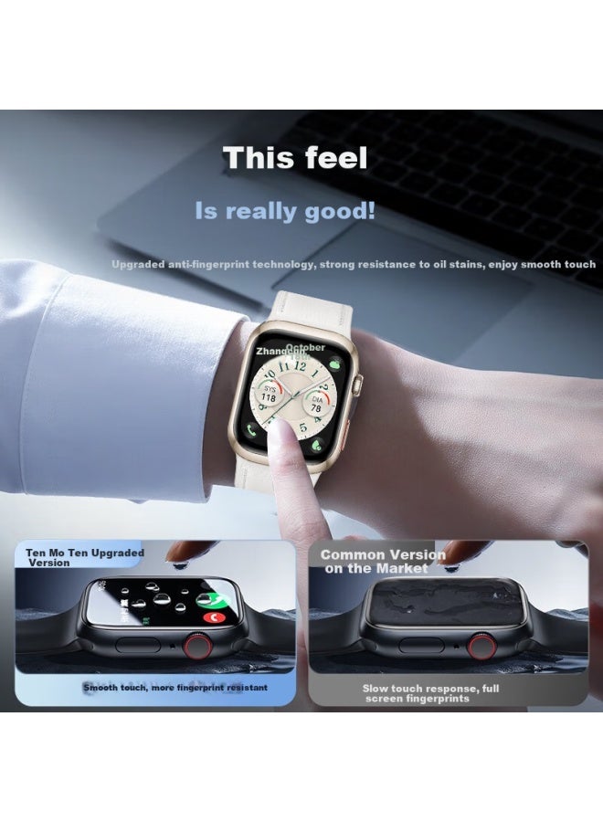 Smorss مناسب لـ Huawei Watch D2 فيلم واقي Huawei Watch D2 هيدروجيل غير مقوى بلصق كامل مضاد للبصمات ومقاوم للخدوش فيلم الساعة - Image 5