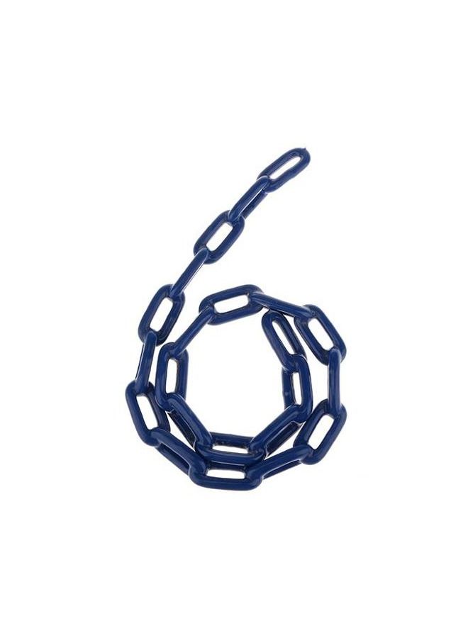 JSAITOYS 2 Pieces 1.5M Blue Plastic Coated Iron Kids Swing Chain For Outdoor  - Image 4