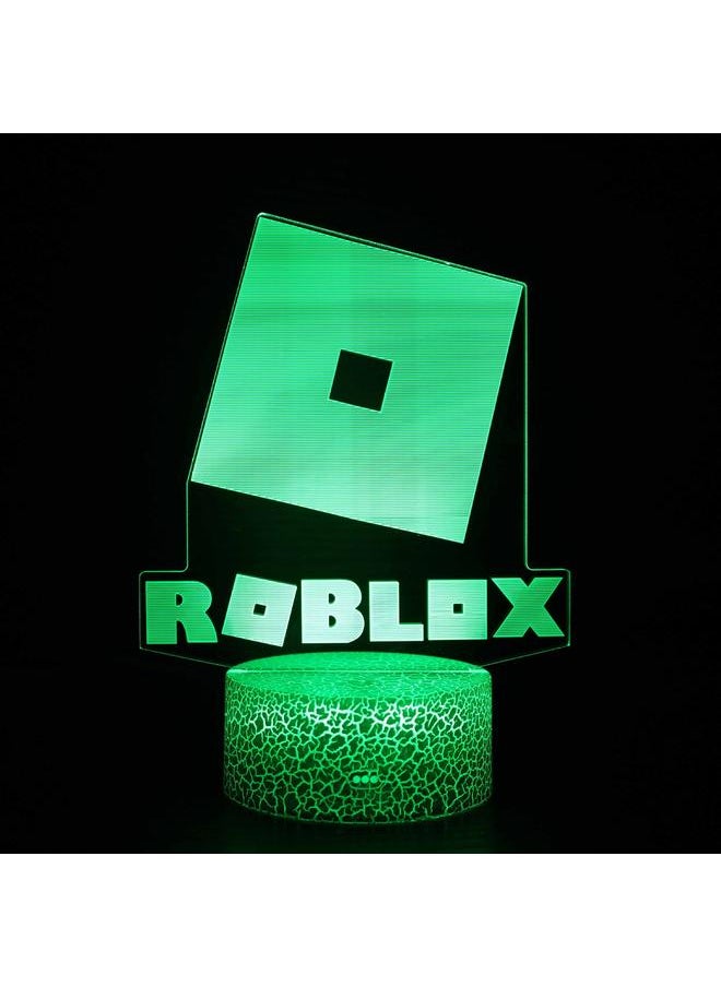 Hot Sale Beauty Game Handle Series 3D Night Light Led Remote Control Colorful Touch Creative Table Lamp