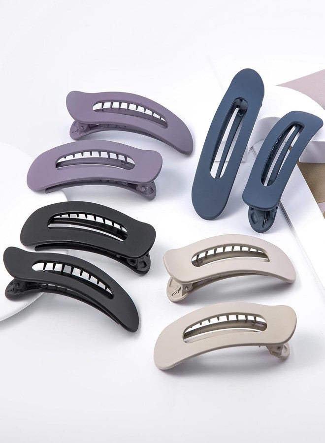 VORSET 3 Pcs Large Hair Claw Clip for Women & Girls | Strong Hold Non Slip Hair Clutcher for Thick Hair | Matte Korean Style Big Size Hair Accessories - Image 3