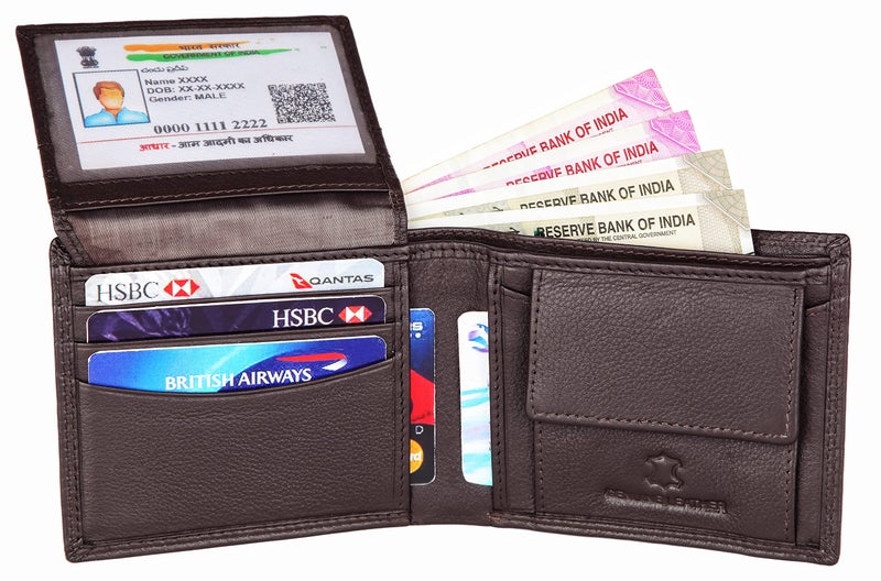 WildHorn Gift Hamper for Men I RFID Protected Leather Wallet & Belt Combo Gift Set I Gift for Friend, Boyfriend,Husband,Father, Son Etc, Brown - Image 5
