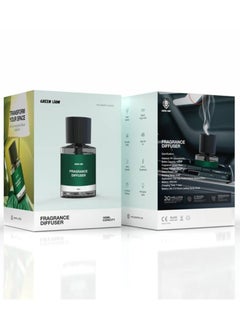 GREEN LION Fragrance Diffuser - Ocean Blue, 2-3 Hours Working Time, Type C Plug-in, 160ml Capacity, Air Cleaner & Humidifier, Atmosphere Lights - Black  - Image 2