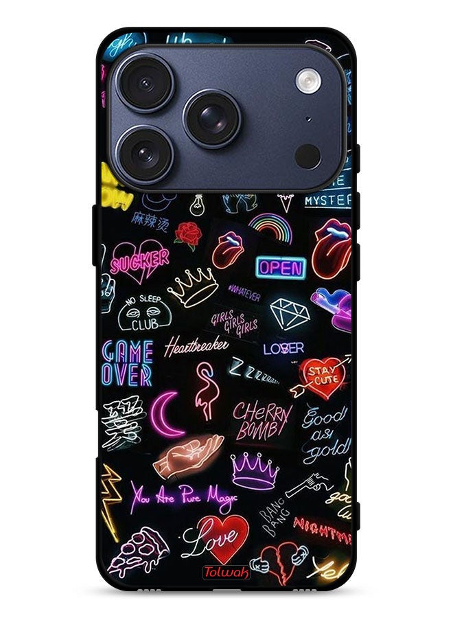 Tolwak Apple iPhone 17 Pro Protective Case Cover Accept The Mystery - Image 1