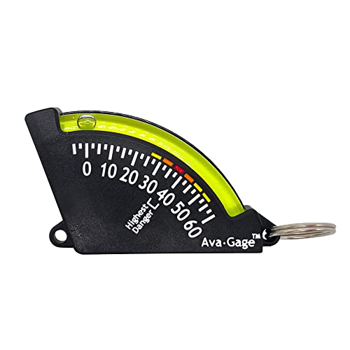 Sun Company AvaGage - Avalanche Danger Indicator | Skiing and Snowboarding Slope Meter | Trail Inclinometer - Image 1