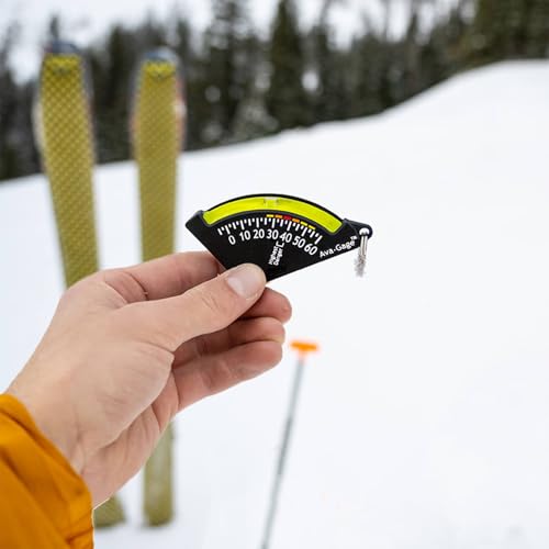 Sun Company AvaGage - Avalanche Danger Indicator | Skiing and Snowboarding Slope Meter | Trail Inclinometer - Image 5