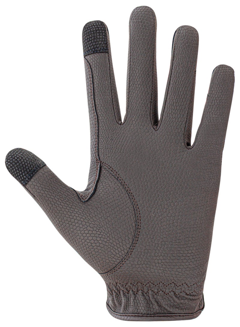 رويال رايدرز ROYAL RIDERS® 0666 Sero-Grip قفازات ركوب الخيل الاحترافية بتقنية Serino-KT للرجال والنساء والأطفال - #10060666 (رمادي) - Image 5