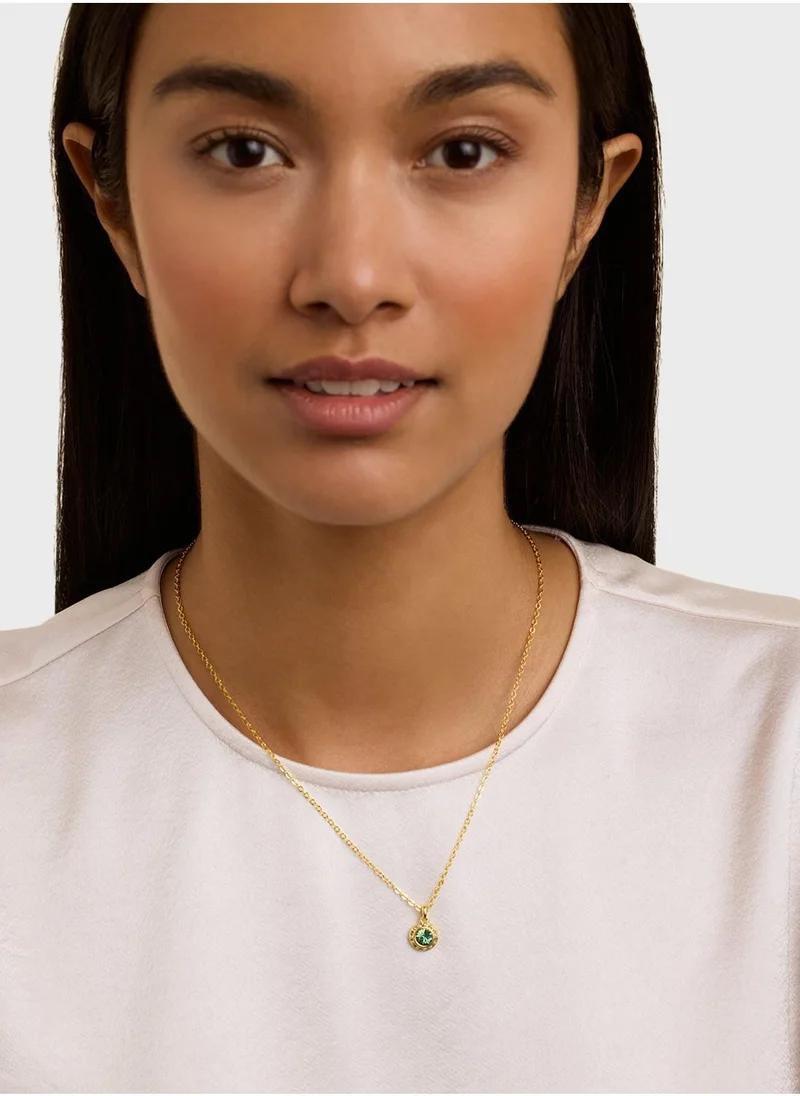 Ted Baker Chain Detail Drop  Long Necklace