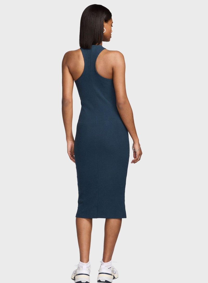 Nike Ribbed Tank Midi Dress - Image 2