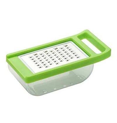 Black Olive Vegetable and Cheese Grater with Container-Cheese Grater with Handle - Graters for Kitchen Stainless Steel Food Grater - Hand Grater and Vegetable Peeler - Image 2