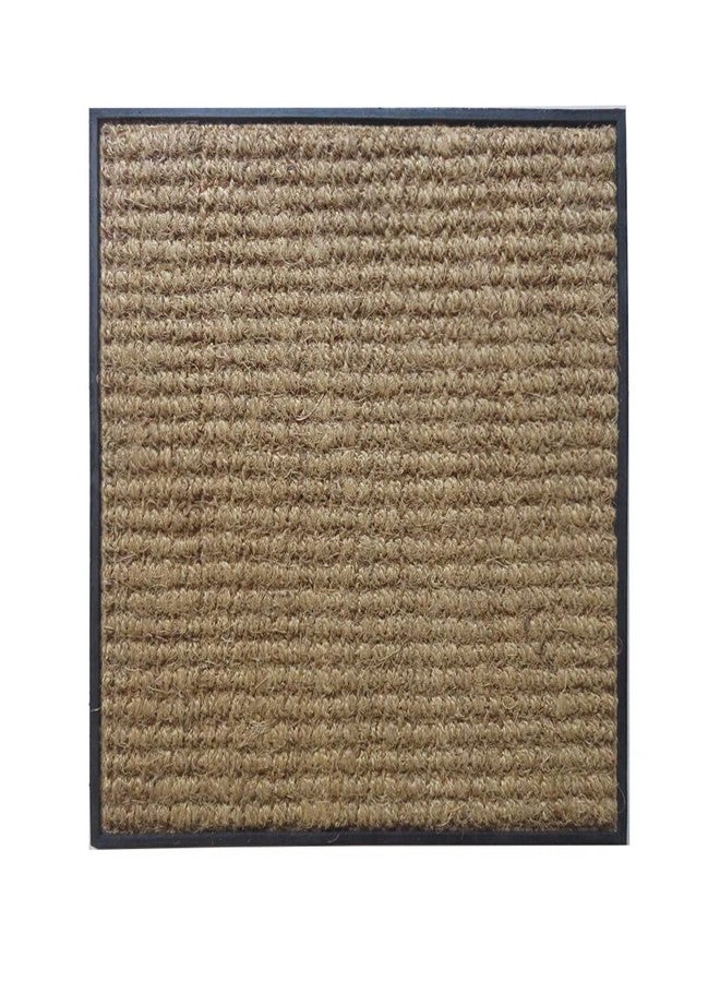 Atmah Natural Coir Cat Scratcher Mat Scratch Pad with Rubber Backing for Cat Grinding Claws Horizontal Cat Floor Scratching Pad Rug - Image 2