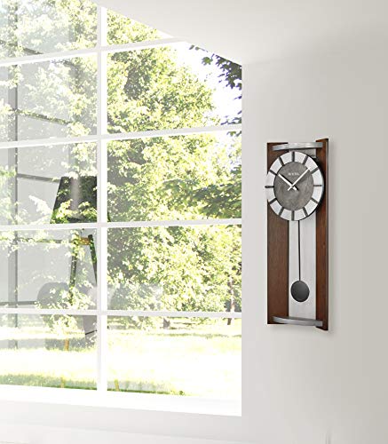 Bulova Newton Pendulum Wall Clock, Espresso (C4808) - Image 3