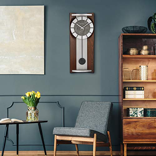 Bulova Newton Pendulum Wall Clock, Espresso (C4808) - Image 2
