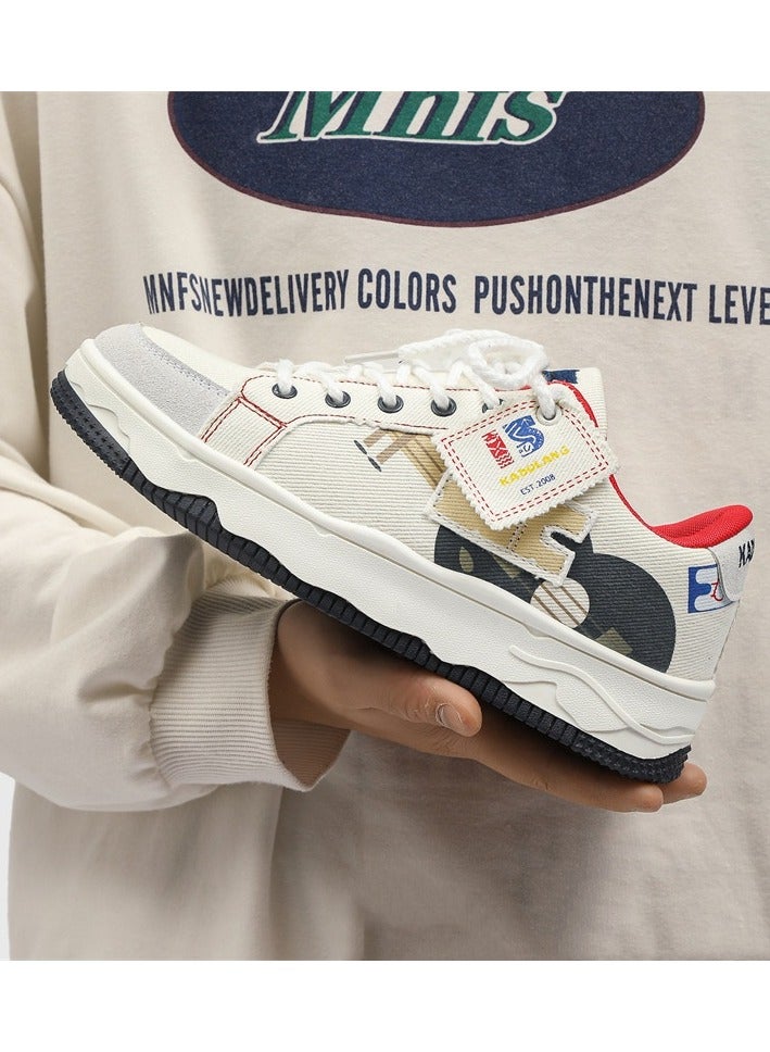 KUYING New Thick Sole Elevated Board Shoes  - Image 4