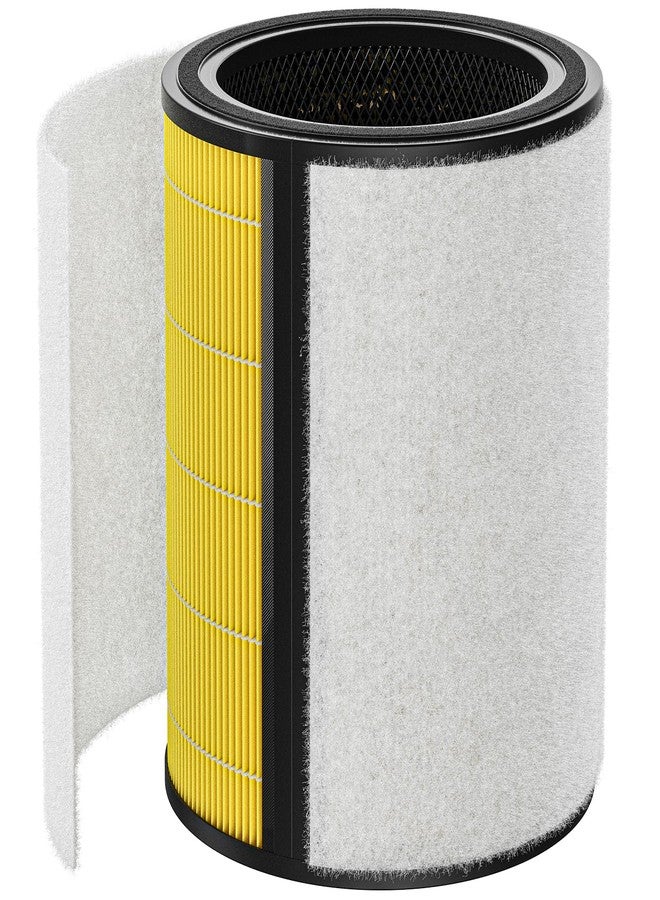 إيزينجو فلتر بديل لجهاز تنقية الهواء GoveeLife H7122، فلتر HEPA 3 في 1 لتنقية الهواء من الدخان وحرائق الغابات وشعر الحيوانات الأليفة، عبوة واحدة - Image 1