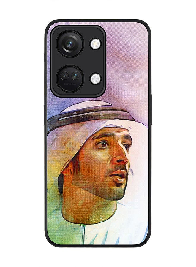 Stylizedd حافظة حواف سوداء متينة لهاتف ONEPLUS NORD 3 5G / OnePlus Ace 2V، حافظة مرنة رقيقة من المطاط مع حواف مضادة للسقوط - فزاع الشيخ حمدان - Image 1