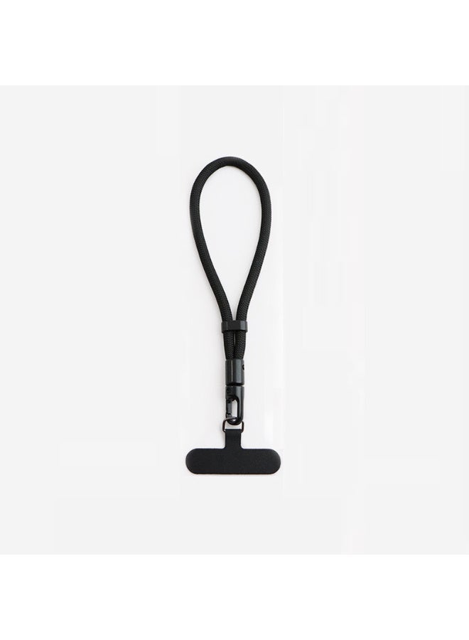 Generic valueable 1 Anti-theft mobile phone holder with short mobile phone lanyard, safety belt with belt clip, mobile phone chain pendant (black) - Image 3