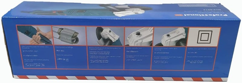 Electric Iron Cutting Grinder, 1480W, 4.5" (125mm) Disc, Speed 11000RPM, 220-240V, 6 Speed Long Hand - Image 5