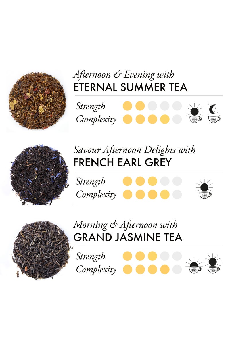 TWG Tea Summer Holiday Iced Teabag Taster | 15 Iced Hand Sewn Cotton Teabags | Gift Set - Image 4