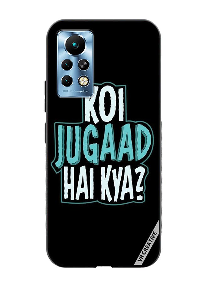 VR CREATIVE Protective Case Cover For Infinix Note 11 Pro Koi Jugaad Hai Kya Design Multicolour - Image 1