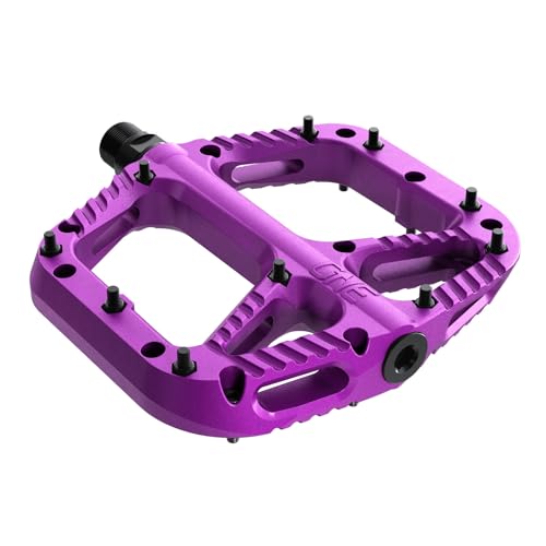 OneUp Components Composite Pedals, Purple – Lightweight, Durable Flat Bike Pedals for Mountain Bikes (MTB) - Image 2