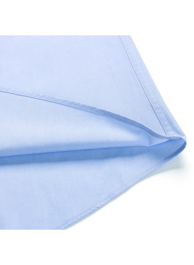 Youngor Dp Non-iron Short Sleeve Shirt Summer Men's Business Casual Cotton-polyester Blue 44 - Image 3