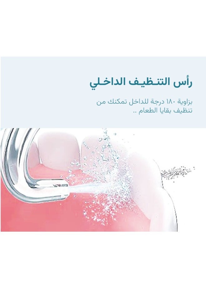 wixsana Smart Water Flosser With Camera, IPX7 Waterproof, Large 350 ML Water Tank  - Image 2