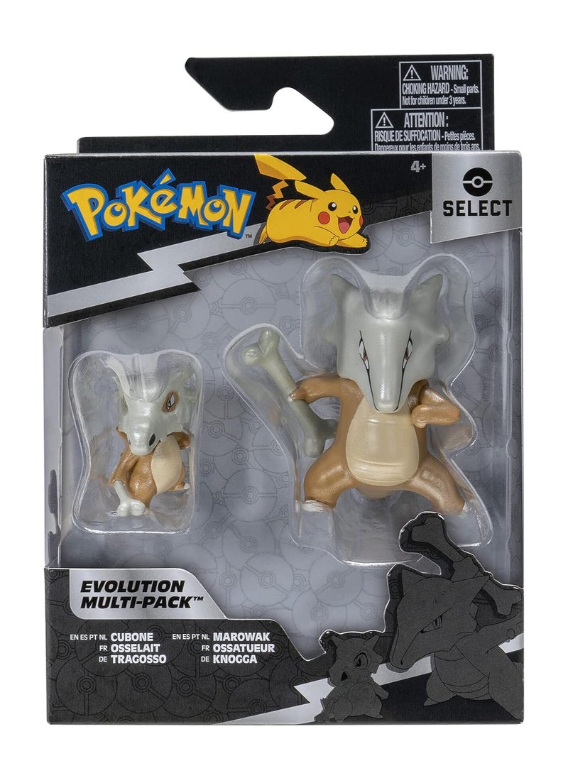 Pokemon - Pokemon Select - Evolution Multipack - Cubone & Marowak - Authentic Details - Image 1