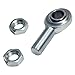 RABROPAR New 34 Steering Shaft Kit Steering Shaft Support Spherical Rod End Right Hand Male Thread Jam Nut - Image 2