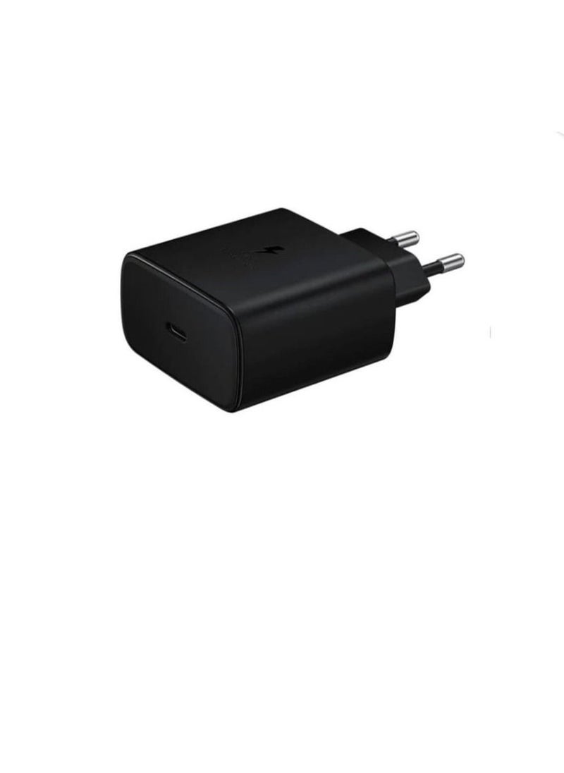 Generic - 45W Super Fast Charging Travel Adapter With USB Type-C To USB Type-C Cable Black - Image 1
