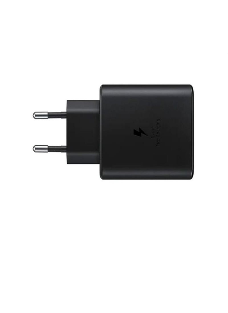 Generic - 45W Super Fast Charging Travel Adapter With USB Type-C To USB Type-C Cable Black - Image 1