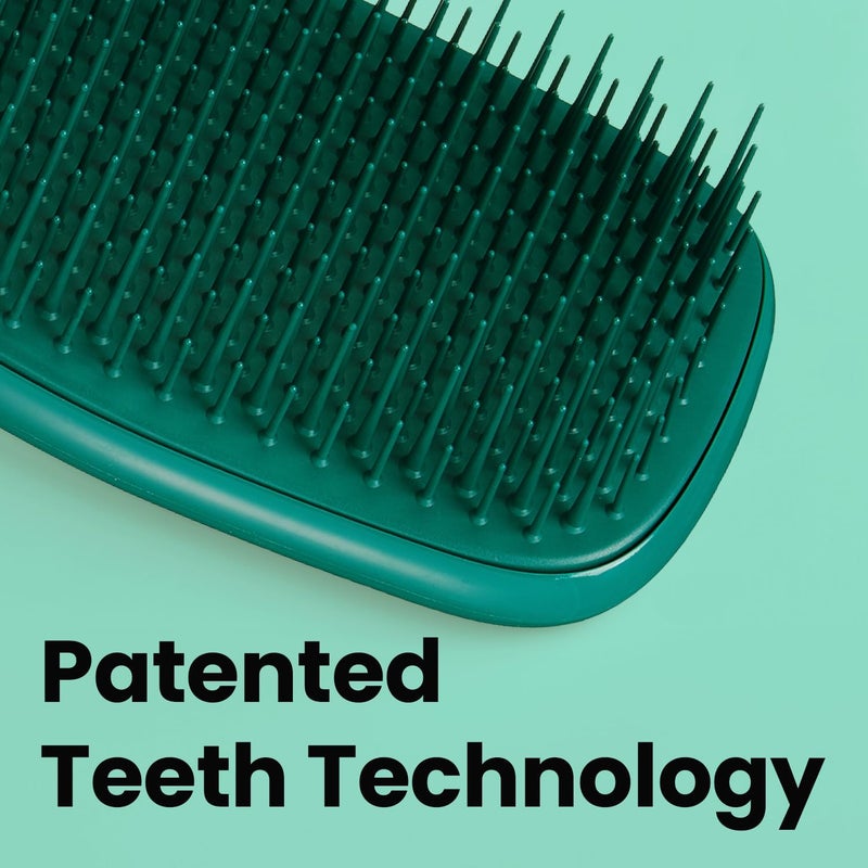 BANIRA The Ultimate Detangler Hairbrush for Wet Dry Hair For All Hair Types Eliminates Knots Reduces Breakage Green Jungle - Image 5